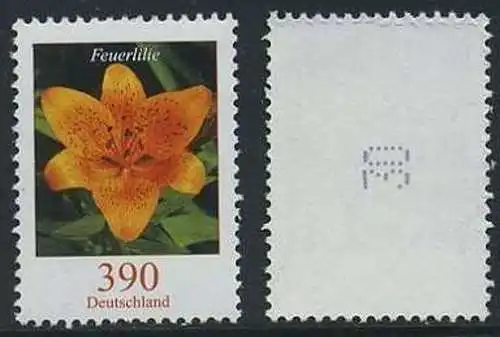 BUND 2006 Michel-Nummer 2534 postfrisch EINZELMARKE m/ rücks.Rollennummer 30