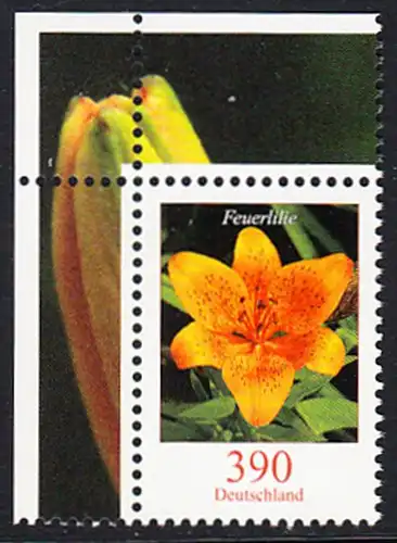 BUND 2006 Michel-Nummer 2534 postfrisch EINZELMARKE ECKRAND oben links