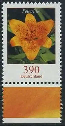 BUND 2006 Michel-Nummer 2534 postfrisch EINZELMARKE RAND unten (c)