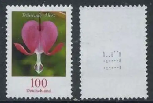 BUND 2006 Michel-Nummer 2547 postfrisch EINZELMARKE m/ rücks.Rollennummer 115