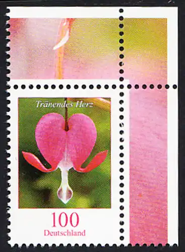 BUND 2006 Michel-Nummer 2547 postfrisch EINZELMARKE ECKRAND oben rechts