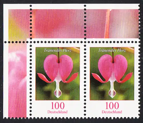 BUND 2006 Michel-Nummer 2547 postfrisch horiz.PAAR ECKRAND oben links