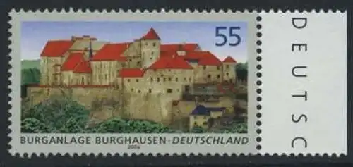 BUND 2006 Michel-Nummer 2548 postfrisch EINZELMARKE RAND rechts (b)