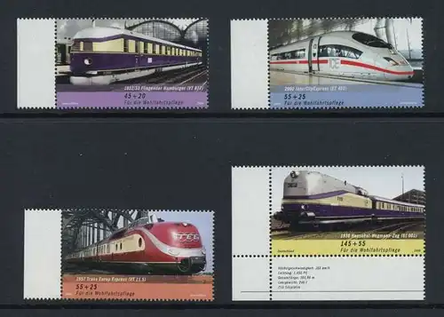 BUND 2006 Michel-Nummer 2560-2563 postfrisch SATZ(4) EINZELMARKEN (a1)