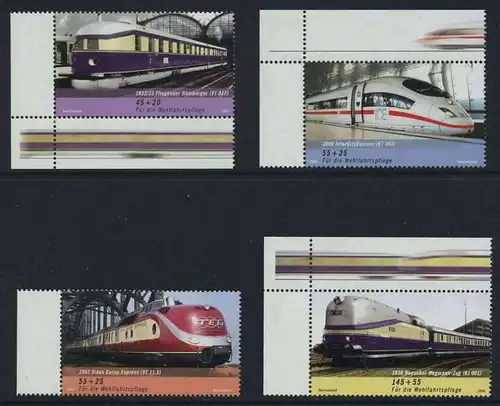 BUND 2006 Michel-Nummer 2560-2563 postfrisch SATZ(4) EINZELMARKEN (a2)