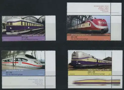 BUND 2006 Michel-Nummer 2560-2563 postfrisch SATZ(4) EINZELMARKEN (a4)