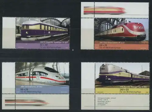 BUND 2006 Michel-Nummer 2560-2563 postfrisch SATZ(4) EINZELMARKEN (a3)