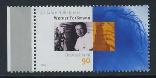 BUND 2006 Michel-Nummer 2573 postfrisch EINZELMARKE RAND links