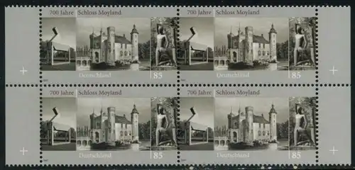 BUND 2007 Michel-Nummer 2602 postfrisch BLOCK RÄNDER rechts/links