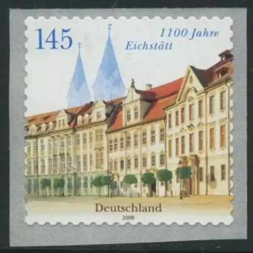 BUND 2008 Michel-Nummer 2643 postfrisch EINZELMARKE (d) -Rollenmarke/selbstklebend-