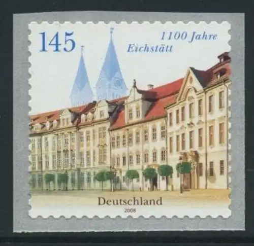 BUND 2008 Michel-Nummer 2643 postfrisch EINZELMARKE (f) -Rollenmarke/selbstklebend-