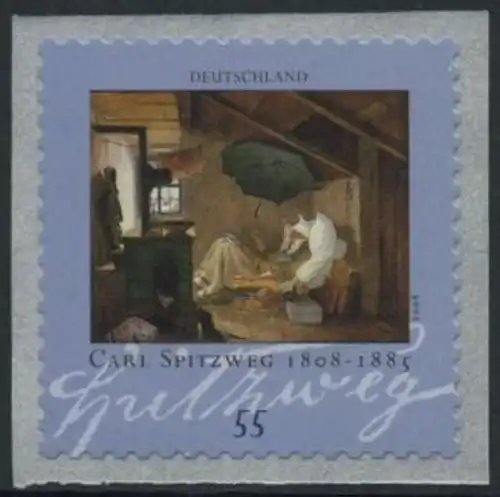 BUND 2008 Michel-Nummer 2648 postfrisch EINZELMARKE (n) -Rollenmarke/selbstklebend-