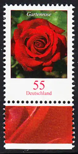 BUND 2008 Michel-Nummer 2669 postfrisch EINZELMARKE RAND unten (c)