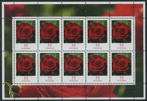 BUND 2008 Michel-Nummer 2669 postfrisch BOGEN(10)