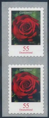 BUND 2008 Michel-Nummer 2675 postfrisch vert.PAAR (b) -Rollenmarken/selbstklebend-