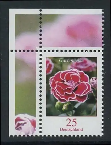 BUND 2008 Michel-Nummer 2694 postfrisch EINZELMARKE ECKRAND oben links