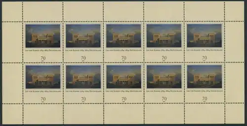 BUND 2009 Michel-Nummer 2719 postfrisch BOGEN(10)