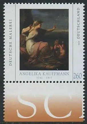 BUND 2010 Michel-Nummer 2785 postfrisch EINZELMARKE RAND unten (a)