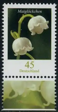 BUND 2010 Michel-Nummer 2794 postfrisch EINZELMARKE RAND unten (b)