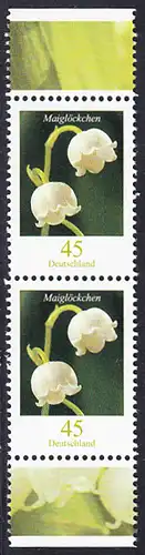 BUND 2010 Michel-Nummer 2794 postfrisch vert.PAAR RÄNDER oben/unten