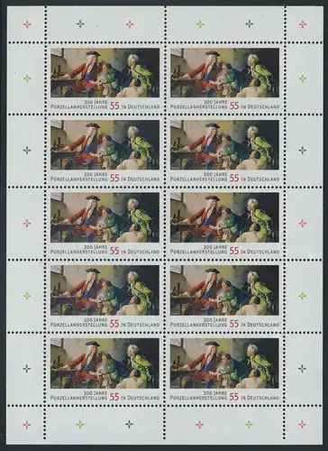 BUND 2010 Michel-Nummer 2805 postfrisch BOGEN(10)