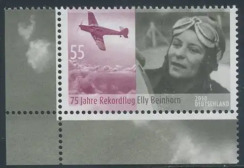 BUND 2010 Michel-Nummer 2814 postfrisch EINZELMARKE ECKRAND unten links