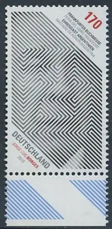 BUND 2010 Michel-Nummer 2815 postfrisch EINZELMARKE RAND unten (c)