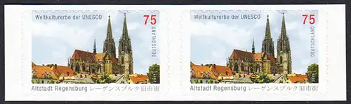 BUND 2011 Michel-Nummer 2850 postfrisch horiz.PAAR (a) -aus MH/selbstklebend-