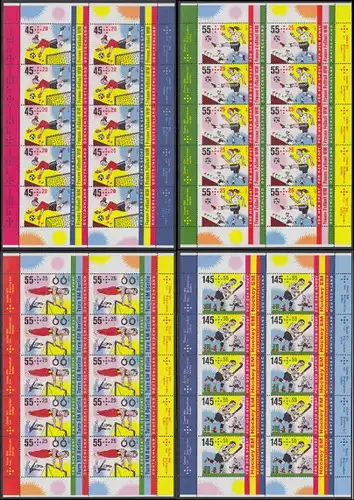 BUND 2011 Michel-Nummer 2857-2860 postfrisch SATZ(4) BÖGEN(10)