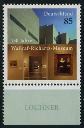 BUND 2011 Michel-Nummer 2866 postfrisch EINZELMARKE RAND unten (a)