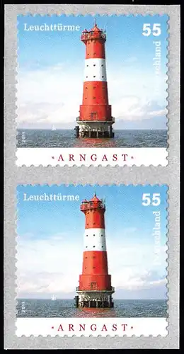 BUND 2012 Michel-Nummer 2935 postfrisch vert.PAAR -Rollenmarken/selbstklebend-