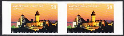 BUND 2013 Michel-Nummer 2978 postfrisch horiz.PAAR -aus MH/selbstklebend-