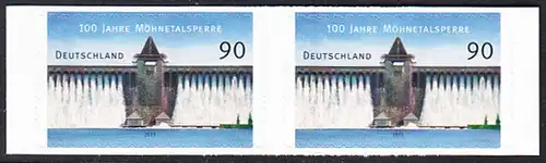 BUND 2013 Michel-Nummer 3009 postfrisch horiz.PAAR (b) -aus MH/selbstklebend-