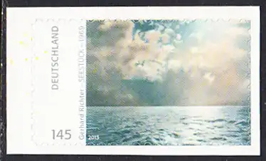 BUND 2013 Michel-Nummer 3021 postfrisch EINZELMARKE (a) -aus MH/selbstklebend-