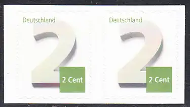 BUND 2013 Michel-Nummer 3045 postfrisch horiz.PAAR (a) -aus MH/selbstklebend-