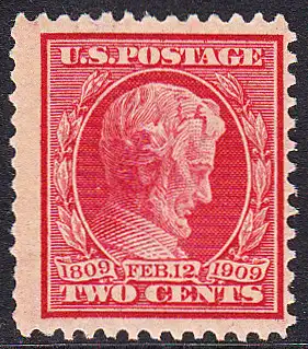 USA Michel 0175 / Scott 0367 postfrisch EINZELMARKE (d) - Abraham Lincold