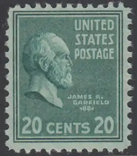 USA Michel 0432 / Scott 0825 postfrisch EINZELMARKE - Präsidenten der USA: James A. Garfield, 20. Präsident