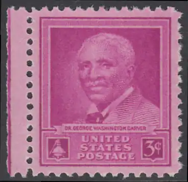 USA Michel 0565 / Scott 0953 postfrisch EINZELMARKE RAND links - George Washington Carver: Chemiker und Philanthrop