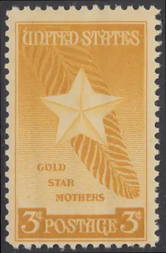 USA Michel 0582 / Scott 0969 postfrisch EINZELMARKE - „Goldener-Stern“-Orden für Mütter gefallener US-Soldaten