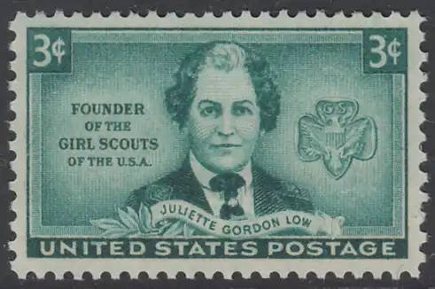 USA Michel 0587 / Scott 0974 postfrisch EINZELMARKE - Juliette Gordon Low, Gründerin der Pfadfinderinnenbewegung in den USA