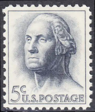 USA Michel 0817 / Scott 1213 postfrisch EINZELMARKE (a1) - Berühmte Amerikaner: George Washington, 1. Präsident