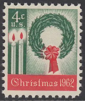 USA Michel 0834 / Scott 1205 postfrisch EINZELMARKE (a1) - Weihnachten 