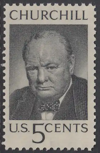 USA Michel 0880 / Scott 1264 postfrisch EiNZELMARKE - Winston Spencer Churchill; britischer Politiker, Nobelpreis 1953