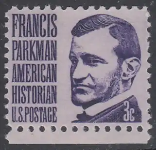 USA Michel 0929 / Scott 1281 postfrisch EINZELMARKE RAND unten - Berühmte Amerikaner: Francis Parkman, Historiker