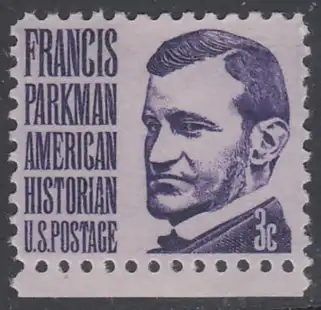 USA Michel 0929 / Scott 1281 postfrisch EINZELMARKE RAND unten (a1) - Berühmte Amerikaner: Francis Parkman, Historiker