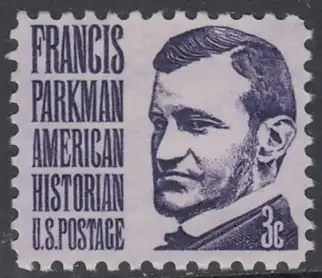 USA Michel 0929 / Scott 1281 postfrisch EINZELMARKE - Berühmte Amerikaner: Francis Parkman, Historiker