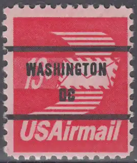 USA Michel 1125A / Scott C079 postfrisch -Vorausentwertung- Luftpost-EINZELMARKE - Luftpostbrief