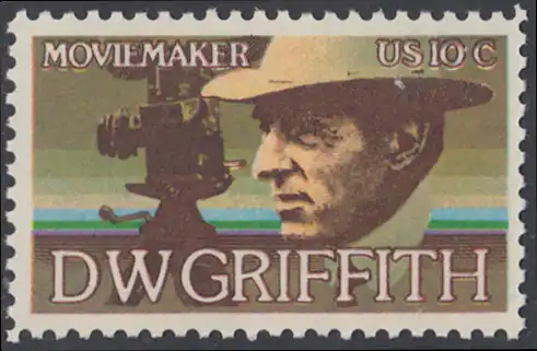 USA Michel 1173 / Scott 1555 postfrisch EINZELMRKE - Amerikanische Künstler: David Wark Griffith, Filmregissuer und -produzent