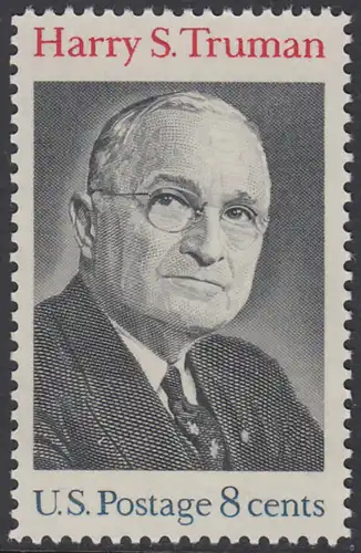 USA Michel 1106 / Scott 1499 postfrisch EINZELMARKE - Harry S. Truman, 33. Präsident