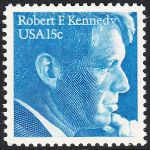 USA Michel 1371 / Scott 1770 EINZELMARKE (a1)- Robert Francis Kennedy, Politiker